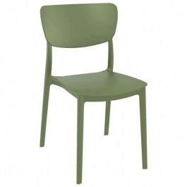 Chair Monna Olive Green 45Χ53Χ82εκ Siesta 20.0425 OLIVE