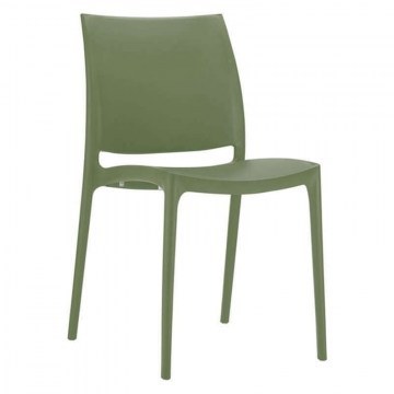 Chair Maya Olive Green 44Χ50Χ81cm Siesta 20.0141
