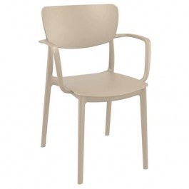 Πολυθρόνα Liza Dove Grey 54X53X82εκ. Siesta 20.0412 GREY