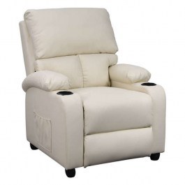 Armchair Sunday Massage Cream 72Χ89Χ106cm  15.0009 CREAM