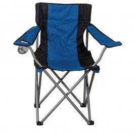 Καρέκλα Camping Μεταλλική Πτυσ/νη DC5002-B 49x82x88cm Blue-Black BLUE-BLACK