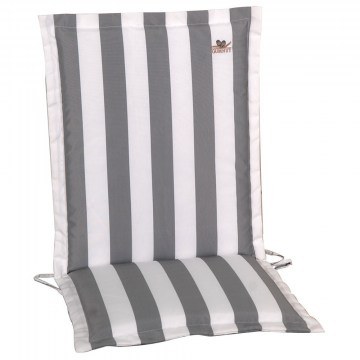 Μαξιλάρι Χαμηλόπλατο με Φερμουάρ N3/61 93x43x5cm Grey-White