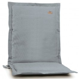 Low Back Pillow with Zipper N3/65 93x43x5cm Light Grey LIGHT GREY