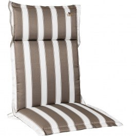 Μαξιλάρι Ψηλόπλατο Με Φερμουάρ N5/88 114x46x6cm Brown-White BROWN-WHITE