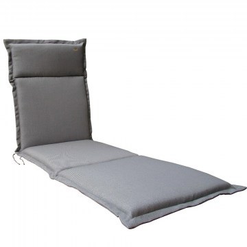 Μαξιλάρι Για Ξαπλώστρα Με Φερμουάρ N9/75 196x58x6cm Grey