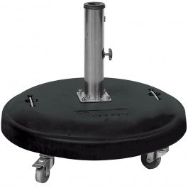 Concrete Umbrella Base With Brake NTH50-B 60cm Black BLACK