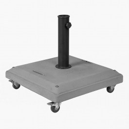 Umbrella Base NTH37-G Concrete with Wheels 37Kgr 50x50cm Grey GREY