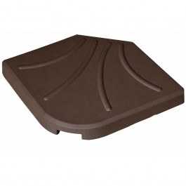 Corner Umbrella Base DTH25 For Corner Umbrellas 50x50cm 25Kgr Brown BROWN
