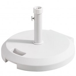 Plastic Umbrella Base PTH40-W 55cm White WHITE