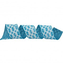 Κορδέλα Χριστουγεννιάτικου Δέντρου 155068 8,5m Blue BLUE