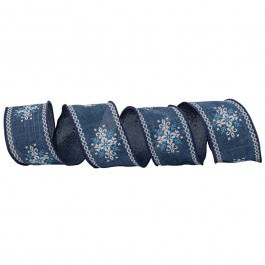 Κορδέλα Χριστουγεννιάτικου Δέντρου 155074 8,5m Blue BLUE