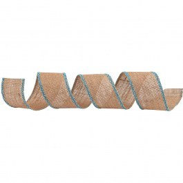 Κορδέλα Χριστουγεννιάτικου Δέντρου 155048 8,5m Natural-Blue NATURAL-BLUE