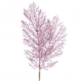 Χριστουγεννιάτικο Κλαδί Φτέρα 176380 20x55cm Pink PINK