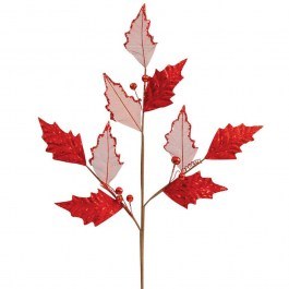 Χριστουγεννιάτικο Κλαδί 203583 72cm Red RED