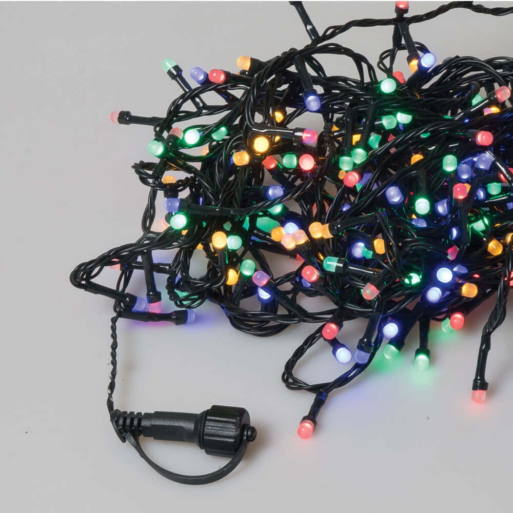 Χριστουγεννιάτικα Λαμπάκια Σειρά Milky Buld 500 Led 63339 25m Με Πρόγραμμα Green