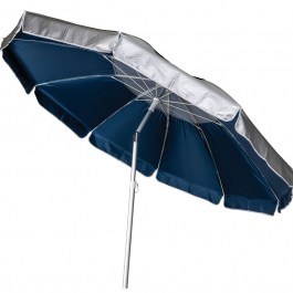 Round Umbrella UM261474 D200cm Silver-Blue SILVER-BLUE