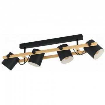 Ceiling Light - Spot 43558 Hornwood 4/E27 Wood Black-Beige Eglo