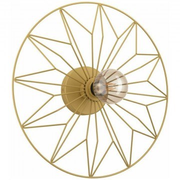 Φωτιστικό Οροφής - Τοίχου 43443 Castanuelo 1/E27 Gold Eglo