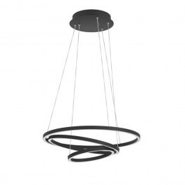 Φωτιστικό Οροφής Lobinero-Z 900479 110x58cm Dimmable Led 43,2W 6000lm Black Eglo BLACK