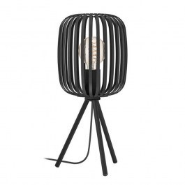 Φωτιστικό Επιτραπέζιο Romazzina 900519 20x43,5cm 1xE27 40W Black Eglo BLACK