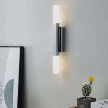 Wall Lamp Alcudia 900618 42x6x3cm 2xLed 5,5W Silver Eglo
