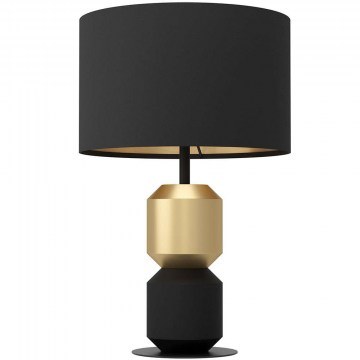 Table Lamp Laurignano 390188 D32x49cm 1xE27 40W Black-Bass Eglo