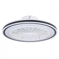 Ceiling Fan With Light Almeria 35182 D48x19cm Led Black-White Eglo