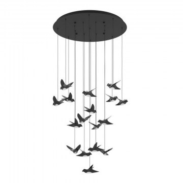 Ceiling Light Paratebueno 390352 78x220cm Led Black-White Eglo