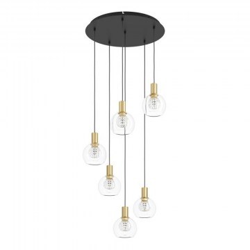 Ceiling Light Terque 390279 54x150cm Led Clear-Gold Eglo