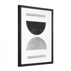 Κάδρο Roberval 423044 42,5x52,5cm Black Eglo