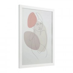 Κάδρο Γυναίκα Roberval 423027 32,5x45cm White Eglo
