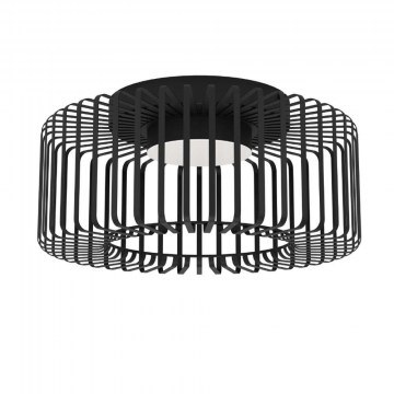 Φωτιστικό Οροφής - Πλαφονιέρα Ginestrone-Z 900722 45x22cm Led IP20 Black Eglo