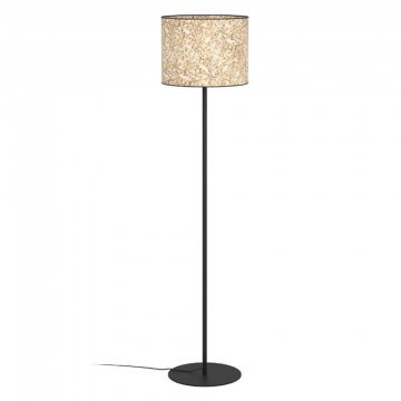 Φωτιστικό Δαπέδου Butterburn 43939 36x162cm 1xE27 IP20 Black-Beige Eglo