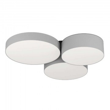 Φωτιστικό Οροφής - Πλαφονιέρα Barbano-Z 900855 60,5x56,5x9cm Led IP20 Grey Eglo