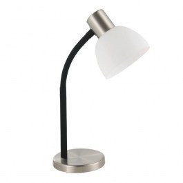 Φωτιστικό Γραφείου Macere 901061 22x12x34cm 1xE14 Nickel-White Eglo NICKEL-WHITE