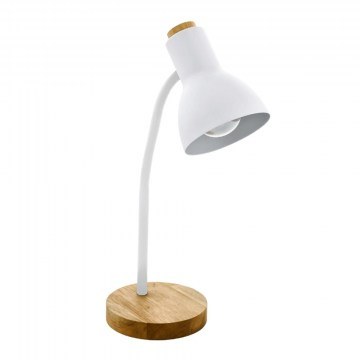 Table Lamp Veradal 98832 16x12,5x49cm 1xE27 White-Natural Eglo