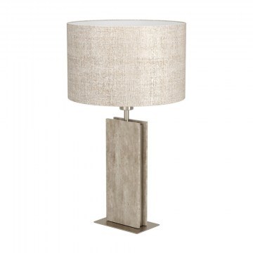 Wall Light Belesar 390408 Ε27 38x67cm Stone-Linen Eglo