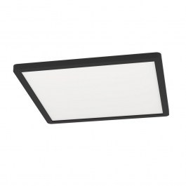 Φωτιστικό Οροφής - Πλαφονιέρα Minerario 901574 Led 16,4W 2400lm IP54 29x29cm Black Eglo BLACK
