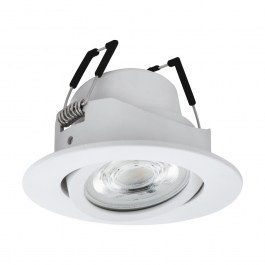  Recessed Spot Saliceto-Z 99671 Led RGB/CCT 345lm 8,8cm White Eglo WHITE