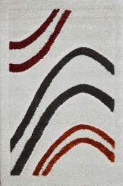 Χαλί Martini Shaggy 5803 Ivory-Red-Grey IVORY-RED-GREY