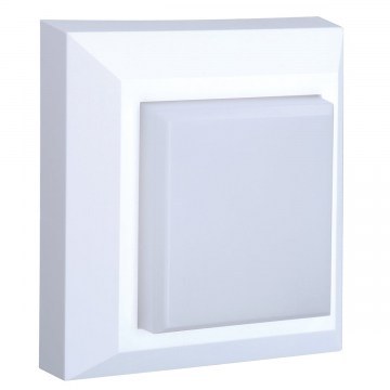 Wall Lamp Led White 125x125x27mm VK/02025/W/W VKLed