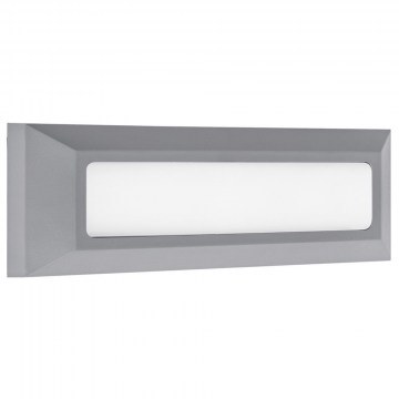 Φωτιστικό Τοίχου-Απλίκα Led Grey VK/02024/G/W VKLed
