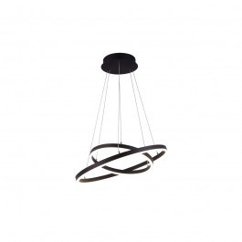 Φωτιστικό Οροφής Black VK/04252PE/B/W/4060 VKLed BLACK