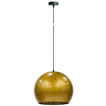 Φωτιστικό Οροφής Φ24.5x24 Gold VK/03121PE/GD VKLed