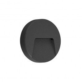 Wall Lamp Led Anthracite d135x32mm VK/02144/AN/W VKLed ANTHRACITE