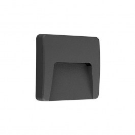 Wall Lamp Led Anthracite 120x120x21mm VK/02145/AN/W VKLed ANTHRACITE