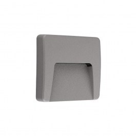 Wall Lamp Led Grey 120x120x21mm VK/02145/G/W VKLed GREY