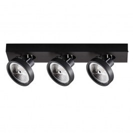 Ceiling Light - Spot Black VK/03111CE/3/B VKLed BLACK