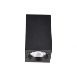 Ceiling Light - Spot Black 70x70x115mm VK/03057/B VKLed BLACK