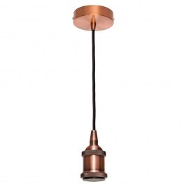 Φωτιστικό Οροφής VK/03049/ACOP 4,8x8cm 1xΕ27 60W Copper VKLed COPPER
